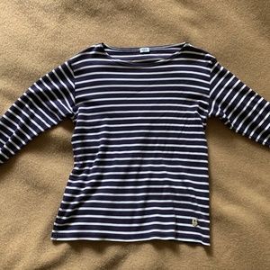 Armor Lux Long Sleeve Striped T-Shirt